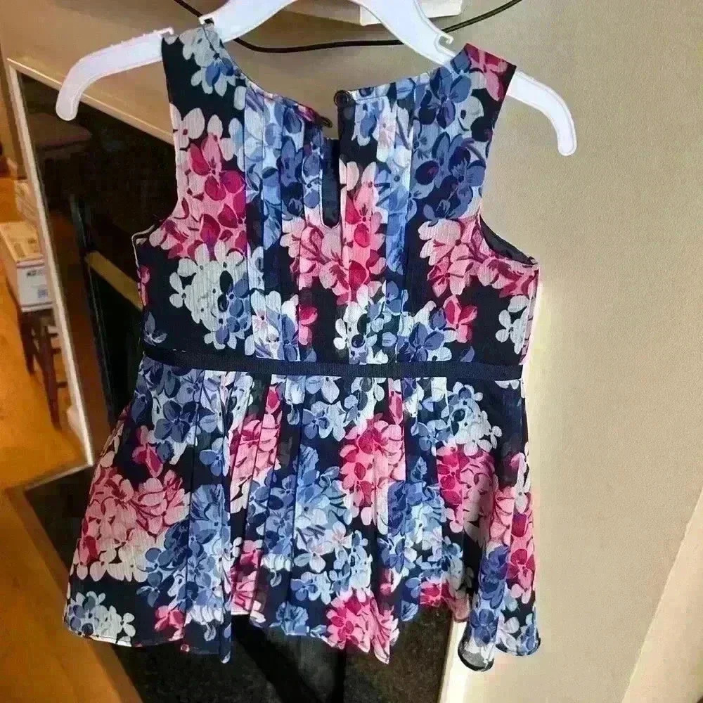 Janie and Jack flowy floral dress, 12-18 months - Picture 2 of 3